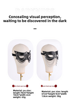Owl Mask Sexy Party Eye Cover – Half Face Tassel Chain Blindfold for Teasing & Foreplay