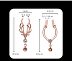 【2N】SM Nipple clamps + vaginal clamps