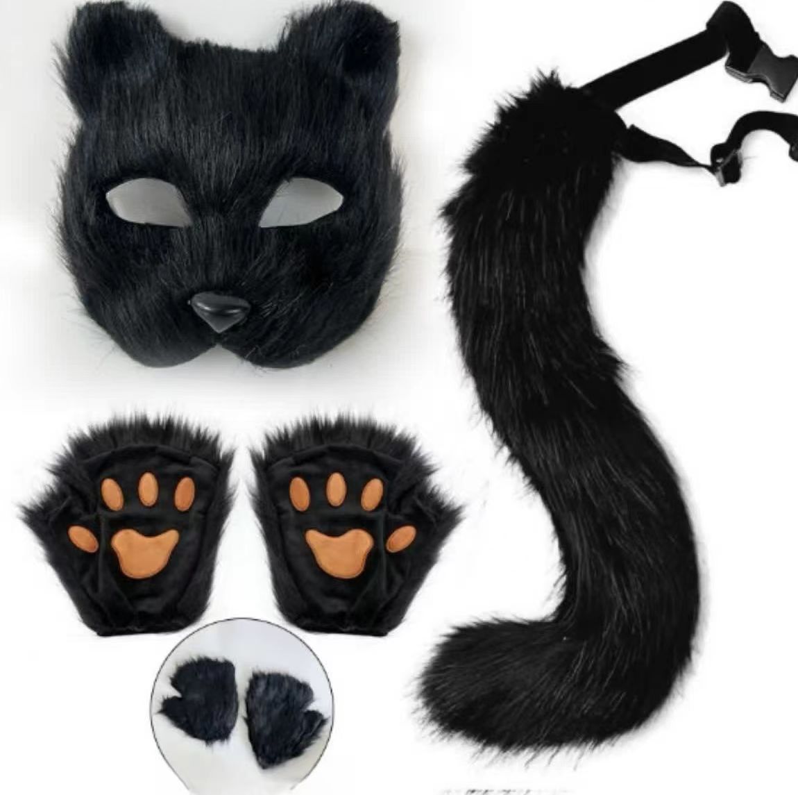 【1E】Bear Claw Face Mask