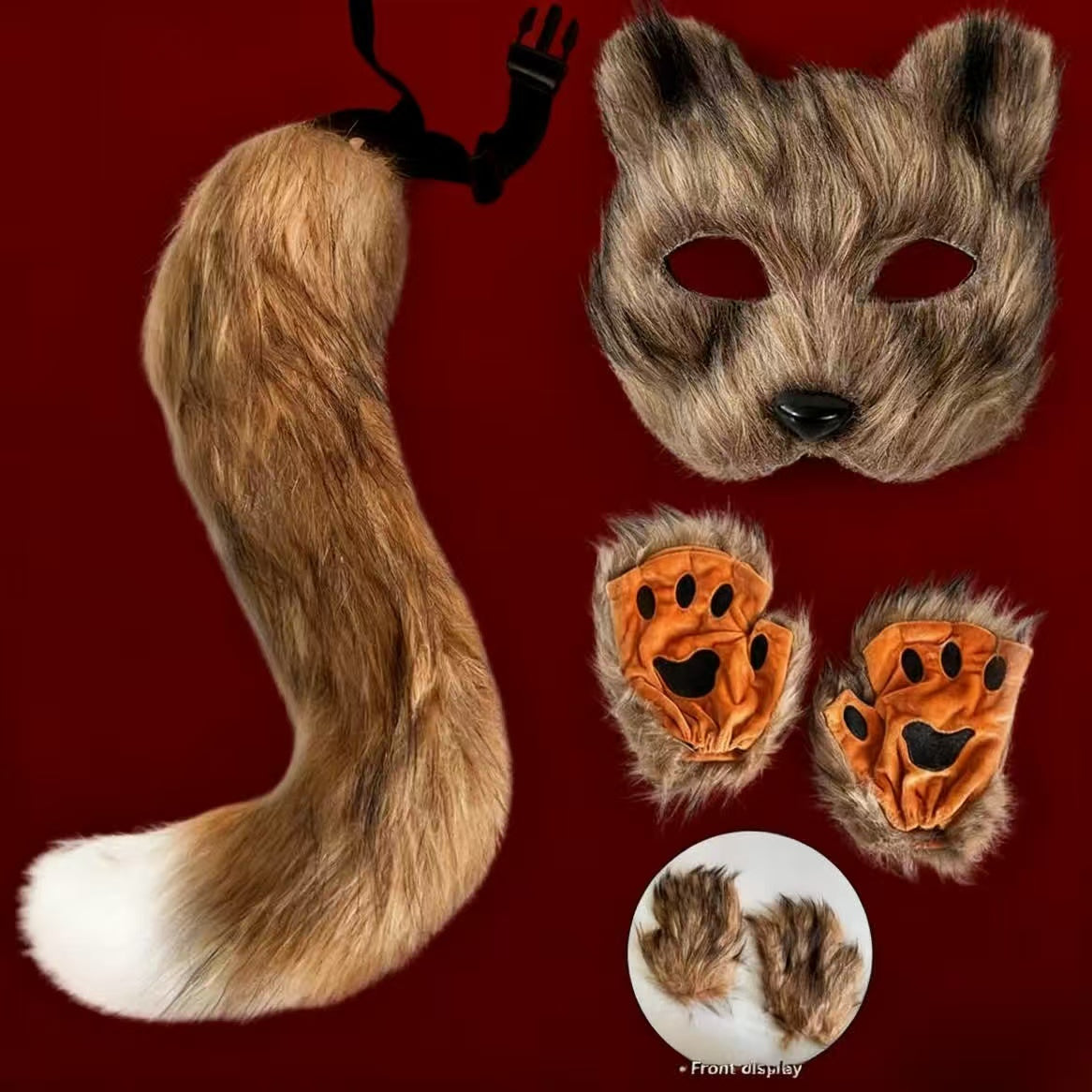 【1E】Bear Claw Face Mask