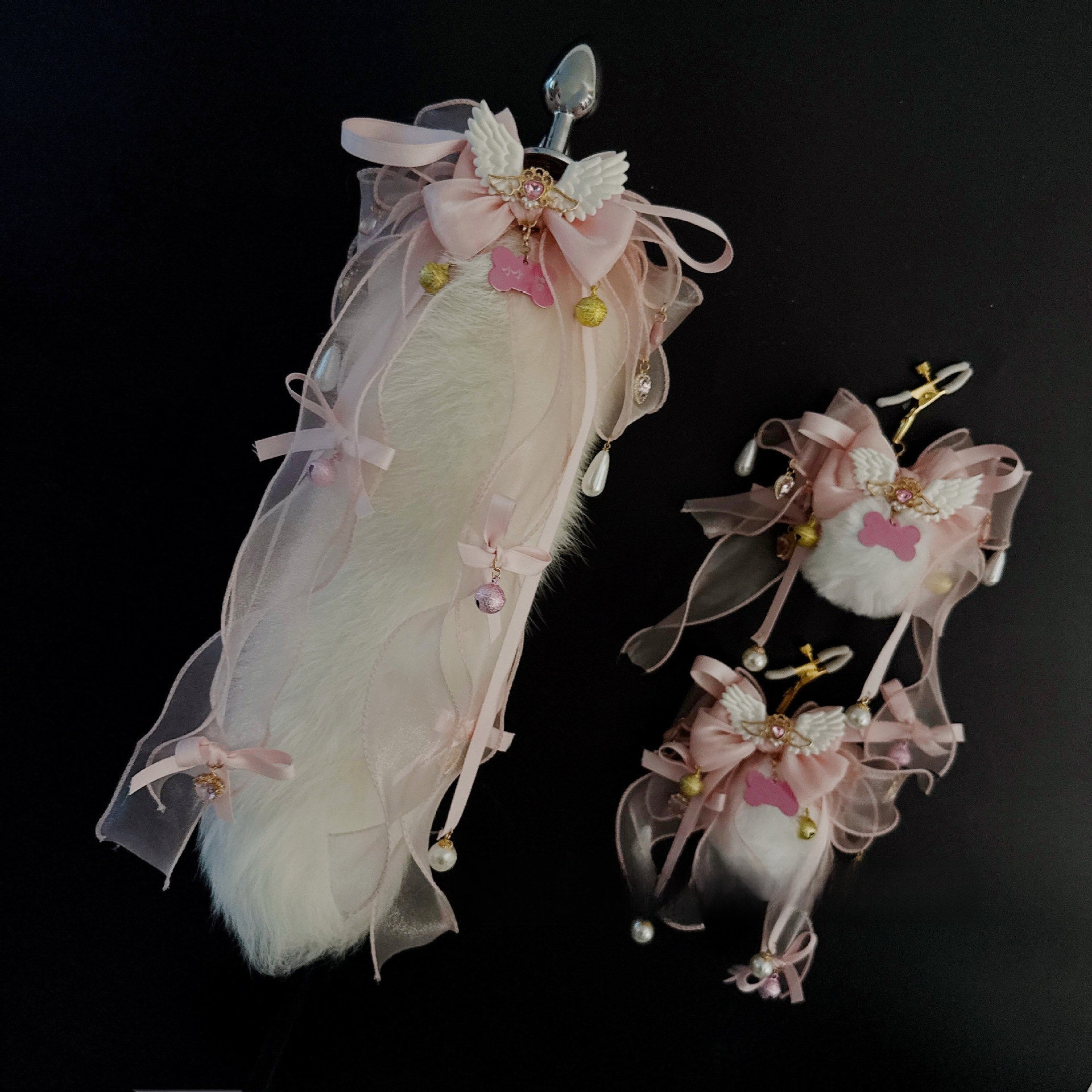 【1N】Nipple clamps / tail