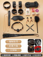SM props set high-end female bondage nipple clamps couples flirting toys couple bondage set adult sex toys - copy