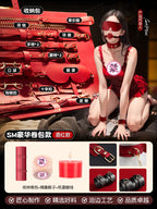 SM props set high-end female bondage nipple clamps couples flirting toys couple bondage set adult sex toys - copy