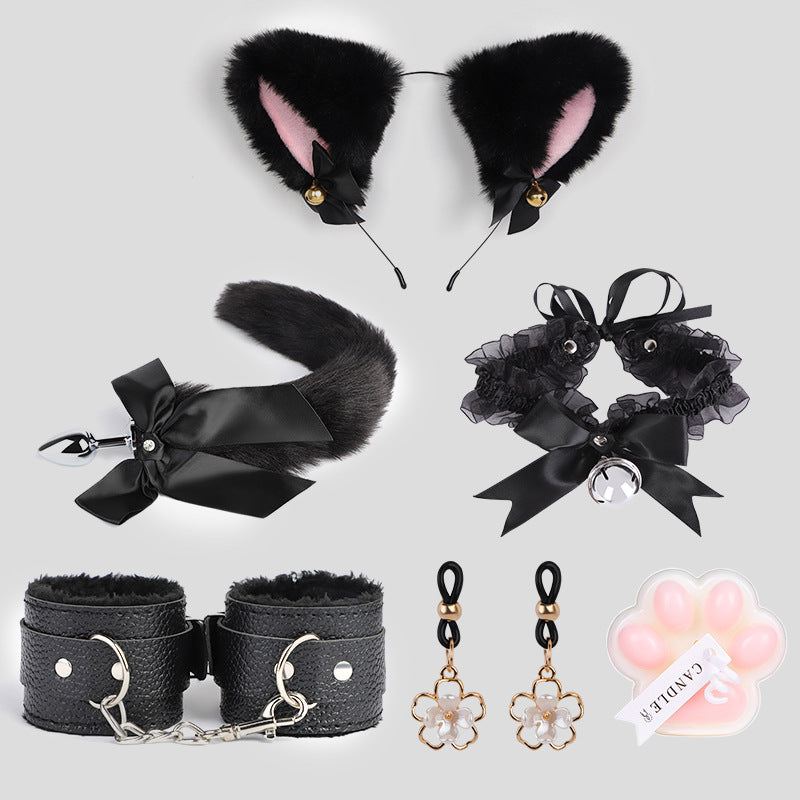 【6M12】Fox Tail Six-Piece Set