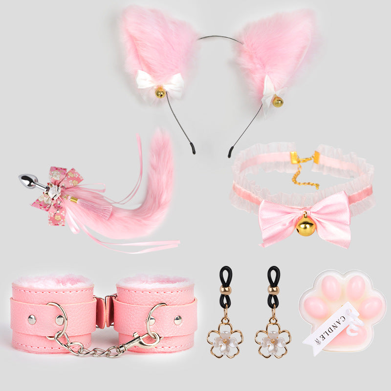 【6M12】Fox Tail Six-Piece Set