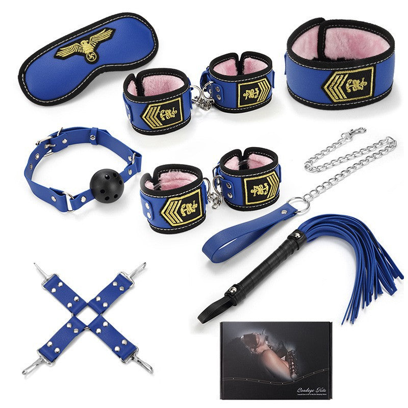 SM props set high-end female bondage nipple clamps couples flirting toys couple bondage set adult sex toys - copy