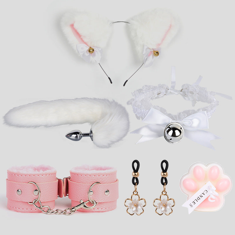 【6M12】Fox Tail Six-Piece Set