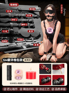 SM props set high-end female bondage nipple clamps couples flirting toys couple bondage set adult sex toys - copy