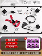 SM props set high-end female bondage nipple clamps couples flirting toys couple bondage set adult sex toys - copy