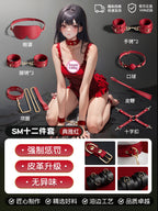 SM props set high-end female bondage nipple clamps couples flirting toys couple bondage set adult sex toys - copy