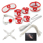 SM props set high-end female bondage nipple clamps couples flirting toys couple bondage set adult sex toys - copy