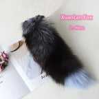 Separable Metal Anal Plug Real Fox Tail Role Play Butt Plug Anal Sex Tail Adult Products Sex Toy for Woman Couples Men Sexy Shop
