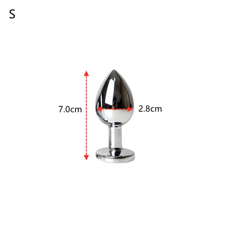 Separable Metal Anal Plug Real Fox Tail Role Play Butt Plug Anal Sex Tail Adult Products Sex Toy for Woman Couples Men Sexy Shop