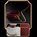 14pcs New Leather Bundle Set Adult Sex Toy SM Set Sexy Handcuffs, Feet Cuffs, Eye Mask Storage Bag, Couple Game Accessories