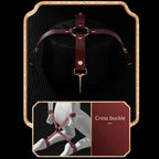 14pcs New Leather Bundle Set Adult Sex Toy SM Set Sexy Handcuffs, Feet Cuffs, Eye Mask Storage Bag, Couple Game Accessories