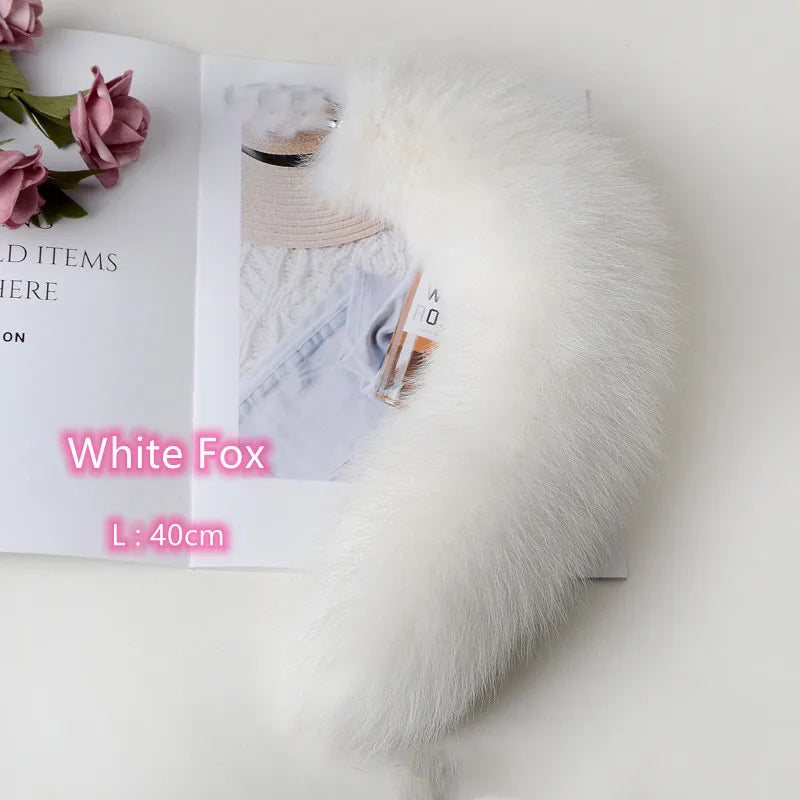 Separable Metal Anal Plug Real Fox Tail Role Play Butt Plug Anal Sex Tail Adult Products Sex Toy for Woman Couples Men Sexy Shop