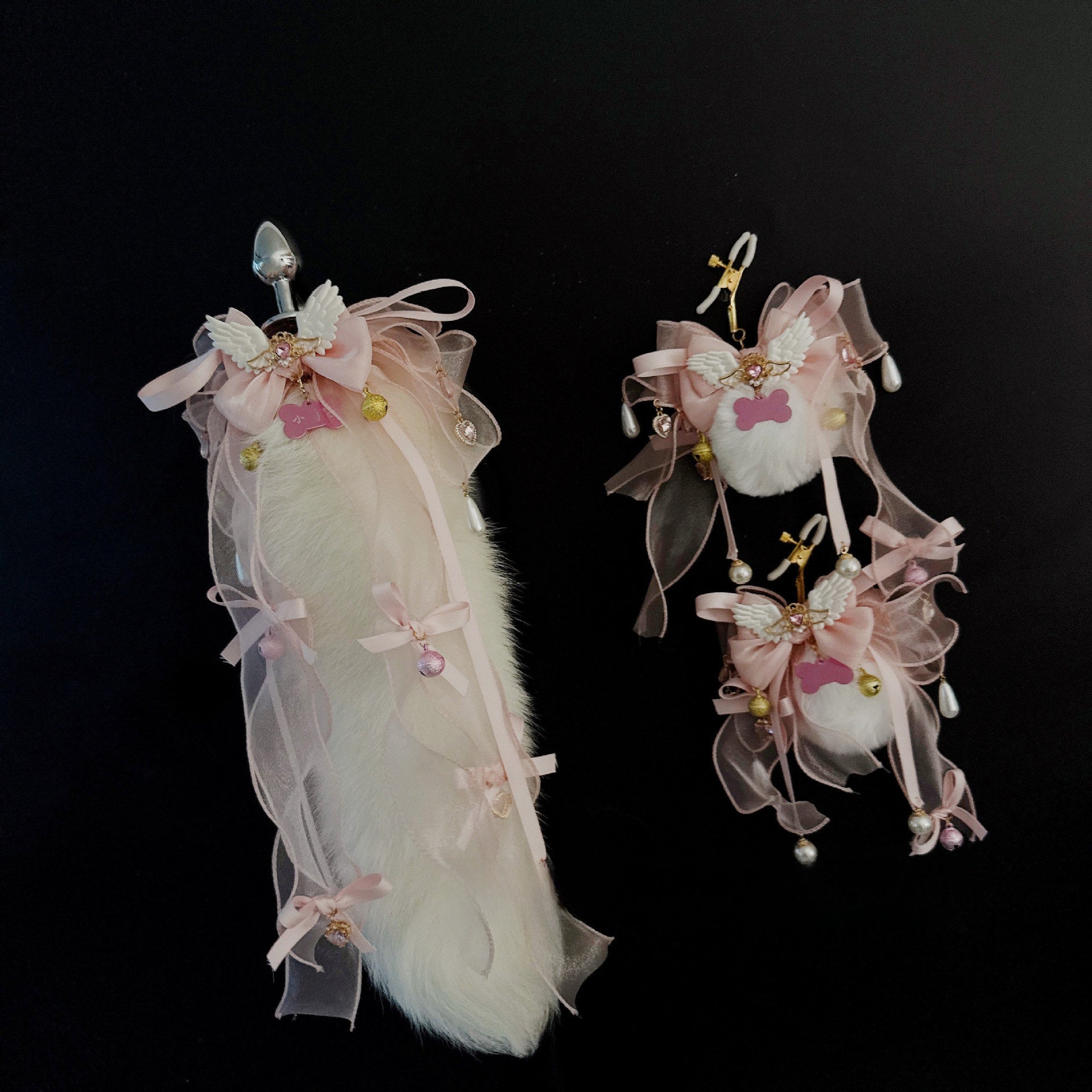 【1N】Nipple clamps / tail