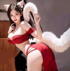 【1M4】Fox Tail Four-Piece Set